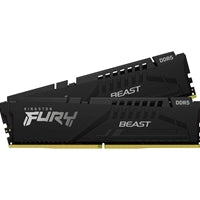 Kingston FURY Beast 64GB (2 x 32GB) 6000MHz DDR5 DIMM System Memory Black Heatsink Kingston FURY Beast 64GB (2 x 32GB) 6000MHz DDR5 DIMM System Memory Black Heatsink